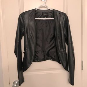 Dynamite faux leather jacket!